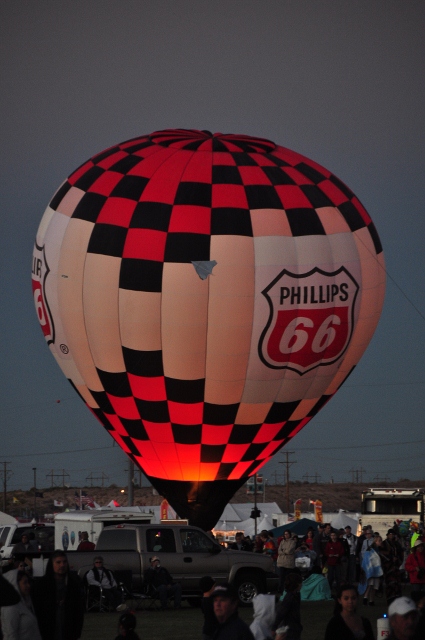 evening glow balloon